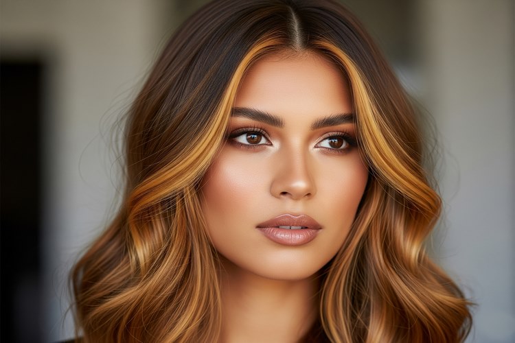 فیس فریم چیست؟ جدیدترین تکنیک هایلایت مو 2025 - دلوا شاین