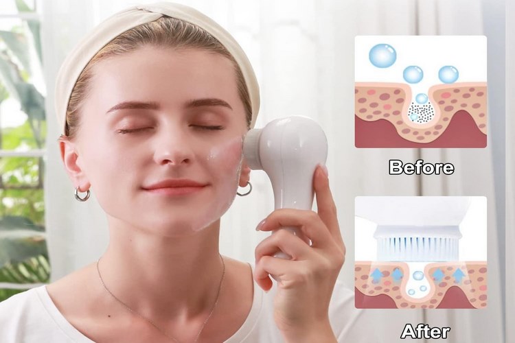 فیس براش و تاثیر آن بر روی جوانسازی پوست