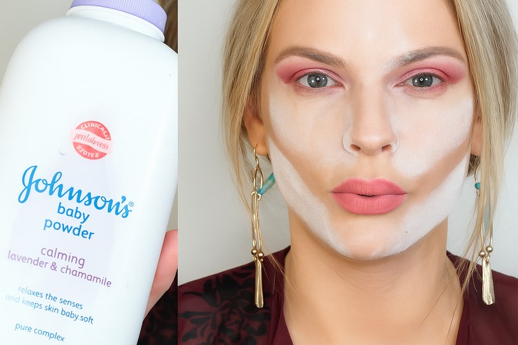 نحوه صحیح استفاده از پودر بچه برای صورت