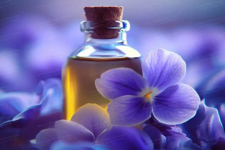 طرز استفاده روغن گل بنفشه برای چاقی صورت