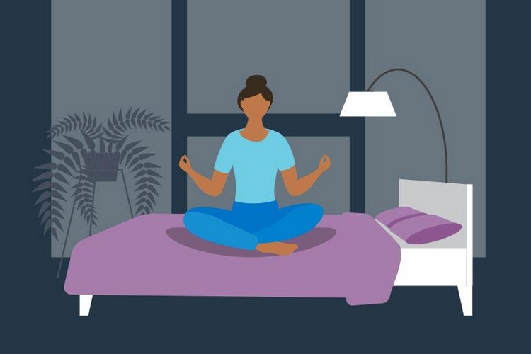 بهترین تمرینات ریلکسیشن برای خواب فوری