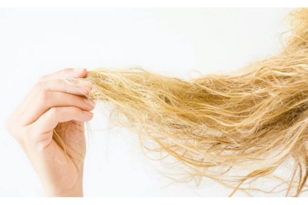 ترمیم موهای سوخته از دکلره